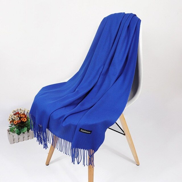 Real Cashmere Scarf Winter Shawl