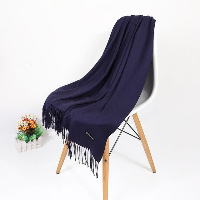Real Cashmere Scarf Winter Shawl