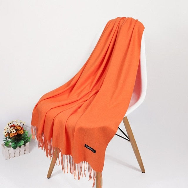 Real Cashmere Scarf Winter Shawl