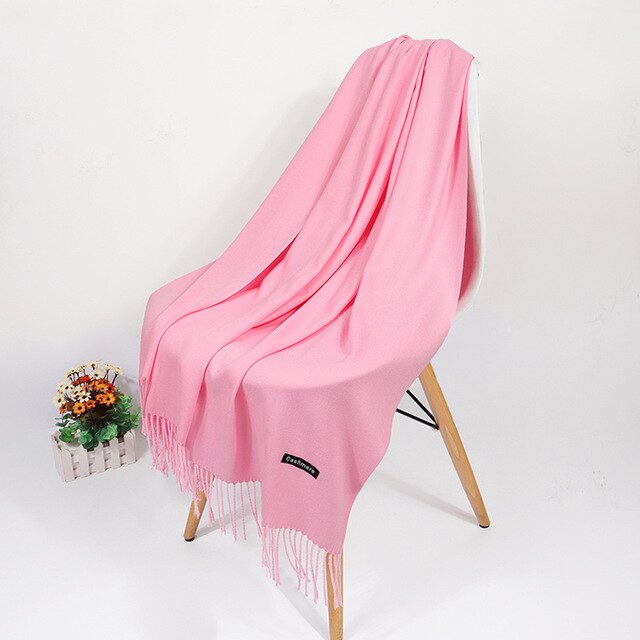 Real Cashmere Scarf Winter Shawl