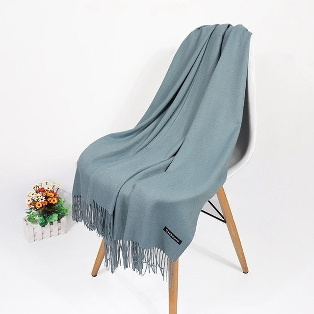 Real Cashmere Scarf Winter Shawl