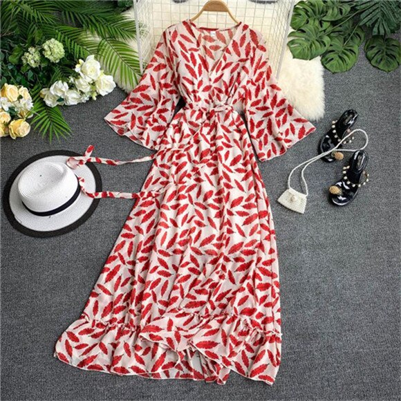 IZMIR Maxi vestido de playa