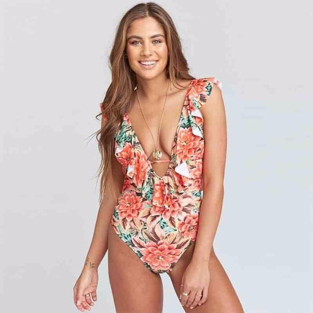 MALAGA bañador estampado